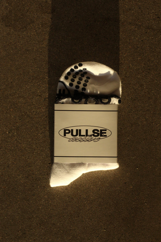 Black Bow Grip Socks